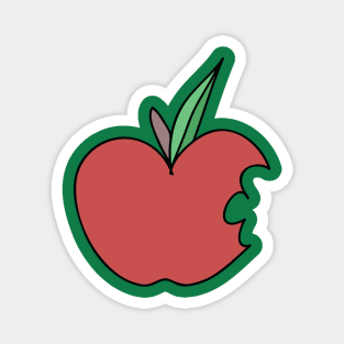 Bitten Apple Magnet