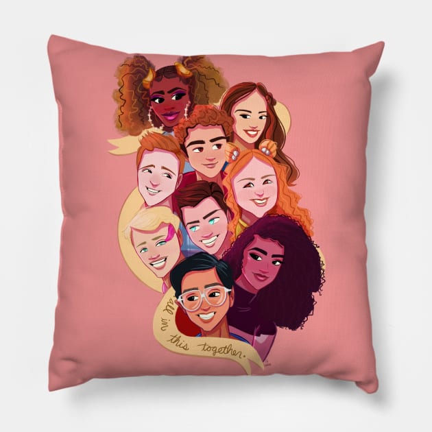 HSM Pillow by ArtByGerdy