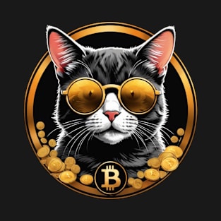 Bitcoin cat T-Shirt