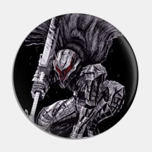 The Black Swordsman Pin