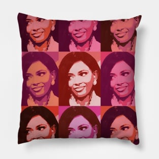 Crushed out on Jasmine Crockett - popart Pillow