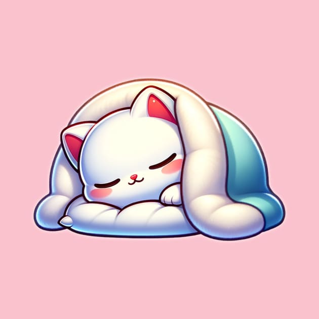 Squishy Sleeping Bunny 🐱 Sweet Dreams by Pink & Pretty