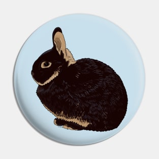 Netherland Dwarf Rabbit Pin