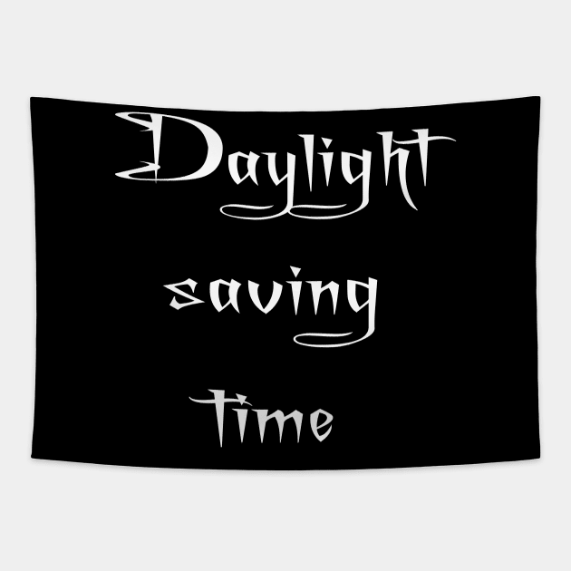 Daylight Saving Time Tapestry by Edy