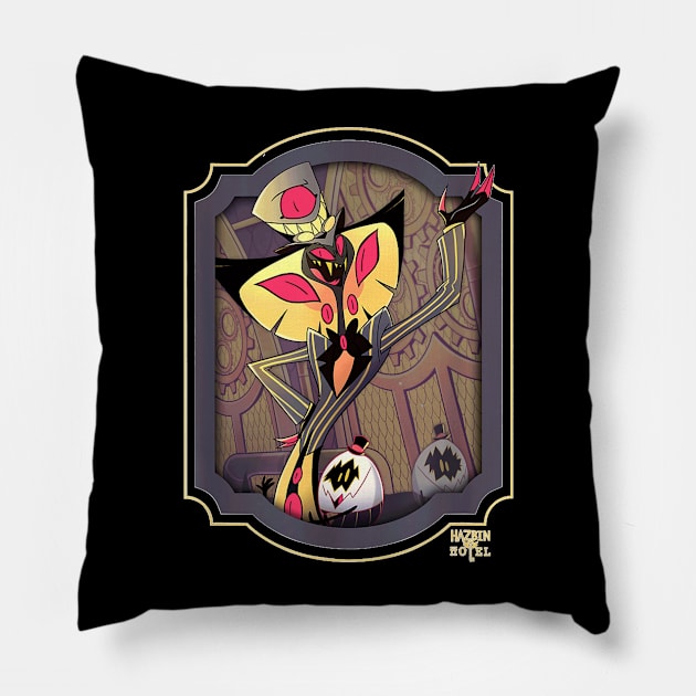 Hazbin hotel Pillow by Peter Smith