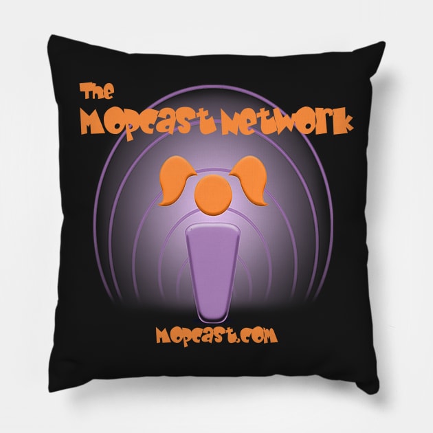 Mopcast Network Shirt Pillow by Scotty White