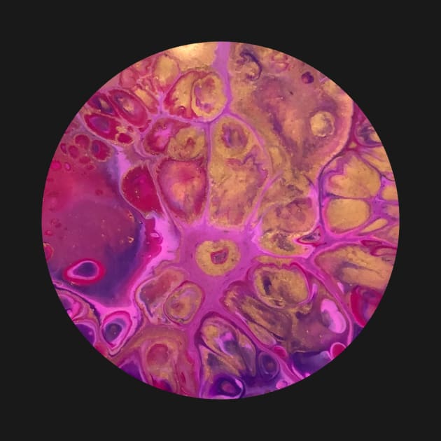 Pink Passion / Acrylic Pouring by nathalieaynie