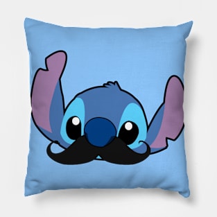 Stitch Mustache Pillow