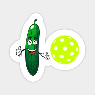 Pickleball Shirt, Pickle and Ball Shirt, Sport TShirt, Funny T-Shirt, Wiffle Ball, Gift or Present, Tennis Tee Magnet