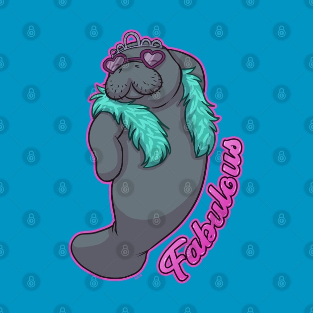 Fabulous Manatee by mithmeoi