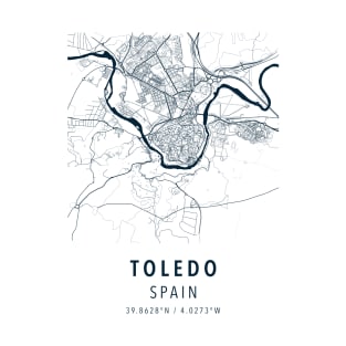 toledo simple map T-Shirt