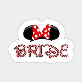 Mouse Bride Magnet