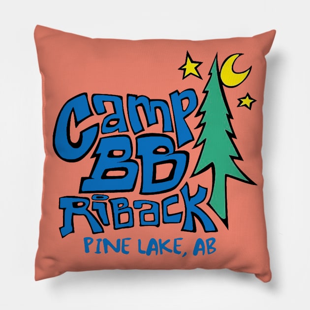 Camp BB Pillow by deanzseptian