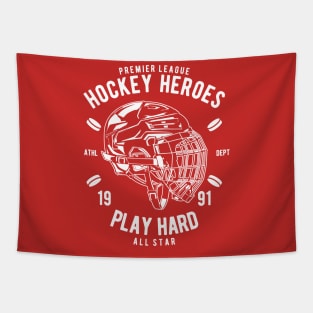 Premier League Hockey Heroes Play Hard All Star Tapestry