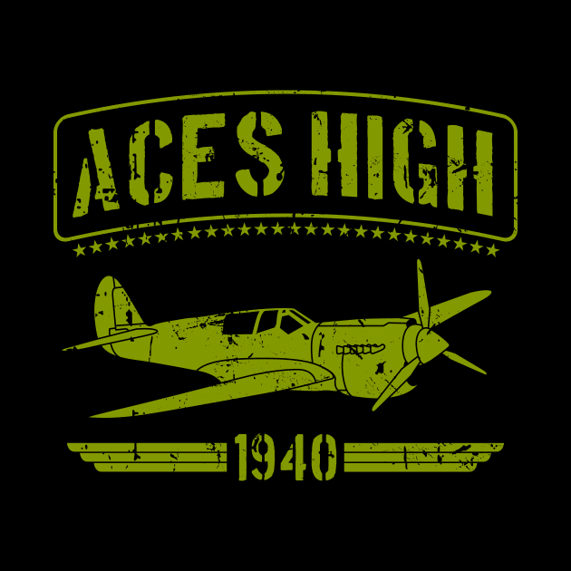 Aces High 1940 art by Drumsartco