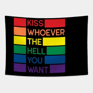 Kiss Whoever The Hell You Want Tapestry