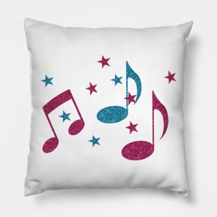 pailette musical note Pillow