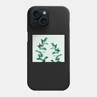 Eucalyptus green Phone Case