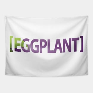 Eggplant Emoji Tapestry