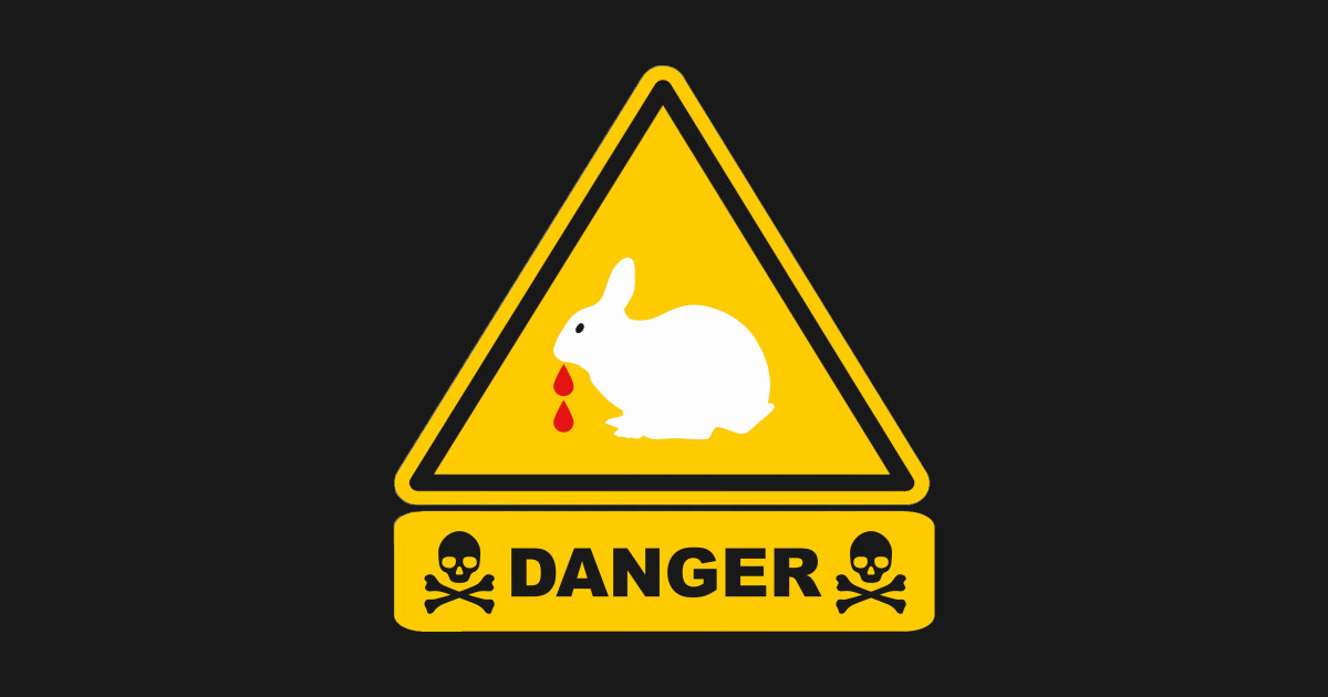 Danger Rabbit - 80sbeast - T-Shirt | TeePublic