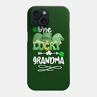 One Lucky grandma with gnomes Phone Case