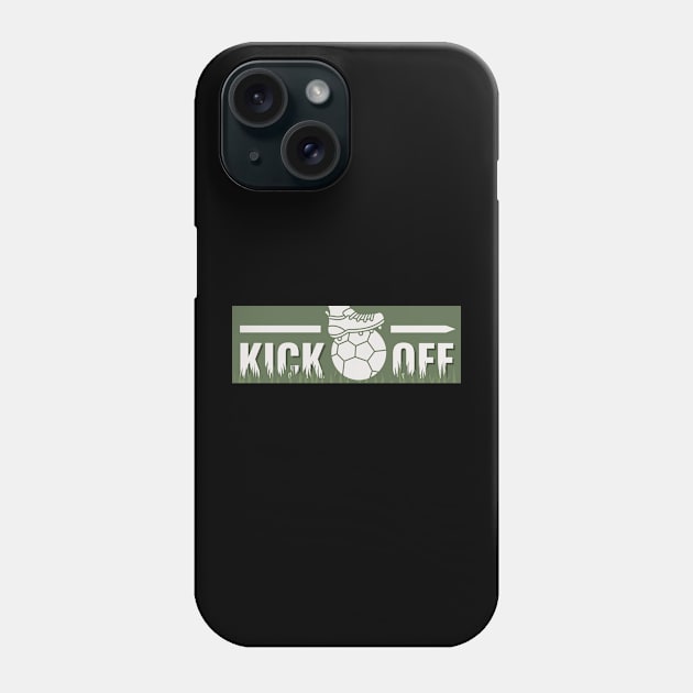 Kick Off Soccer Phone Case by mikapodstore