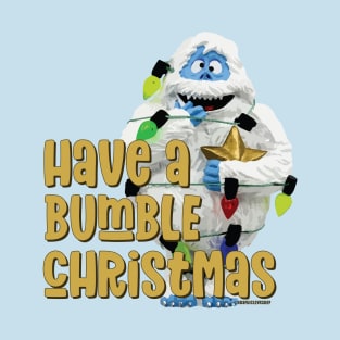 Classic Christmas Abominable Snowman Merry Christmas © GraphicLoveShop T-Shirt