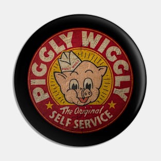 piggly wiggly Retro Pin
