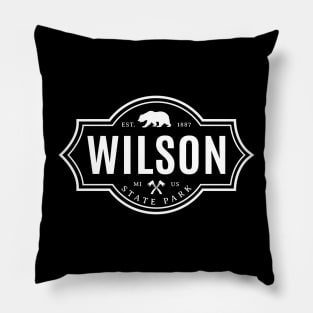 Wilson State Park Michigan Pillow