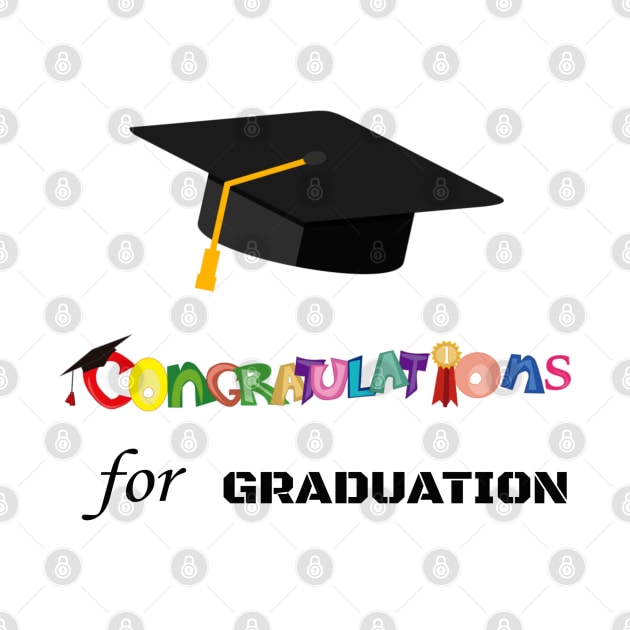 Congratulations For Graduation by Artistic Design