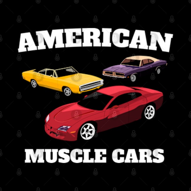 Dodge American Muscle Car by Rebellion Store