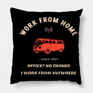 Work From Home Life Pillow