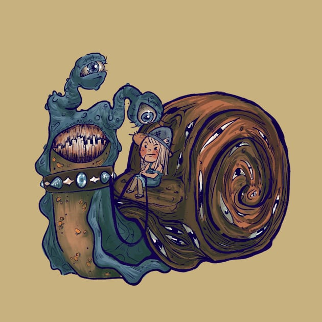 Snail Art by doodollia