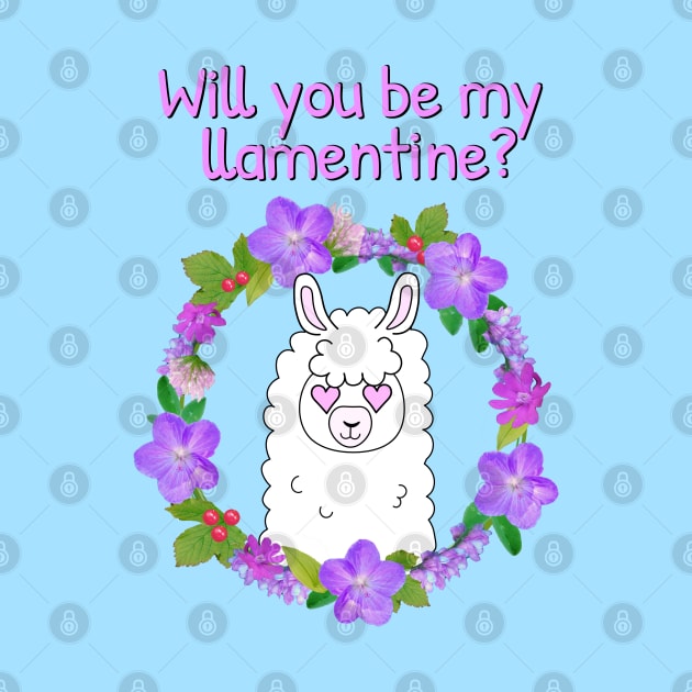 Will you be my llamentine? by Purrfect