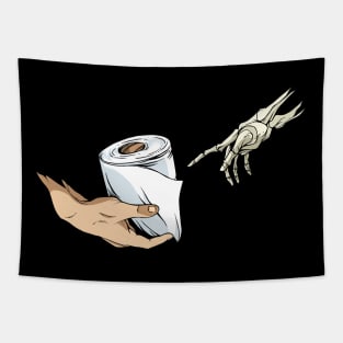 Creation of Toilet Paper Tapestry