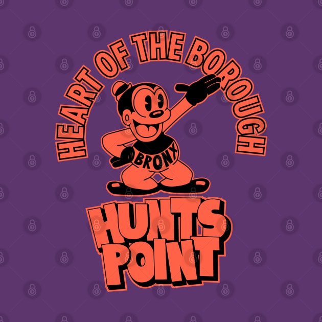 Hunts Point Bronx NYC - Comic-Style Neighborhood Vibe by Boogosh