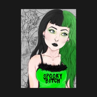 Spooky Goth Babe T-Shirt