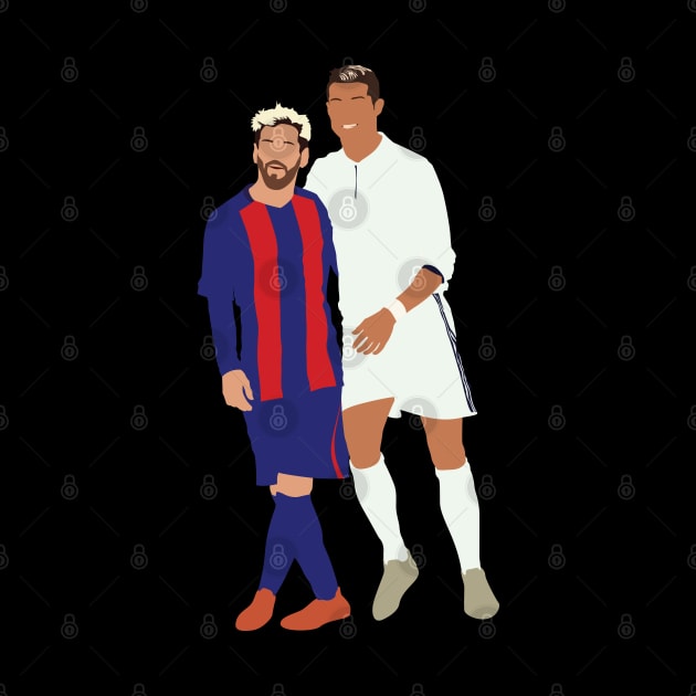 Messi – Ronaldo rivalry El Clasico by Jackshun