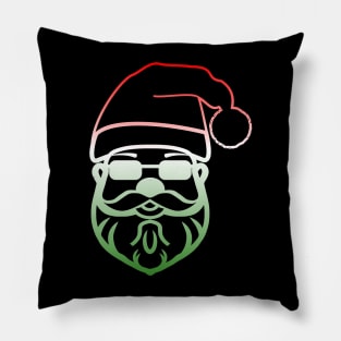 Santa Claus Head Christmas Cartoon Xmas Pillow