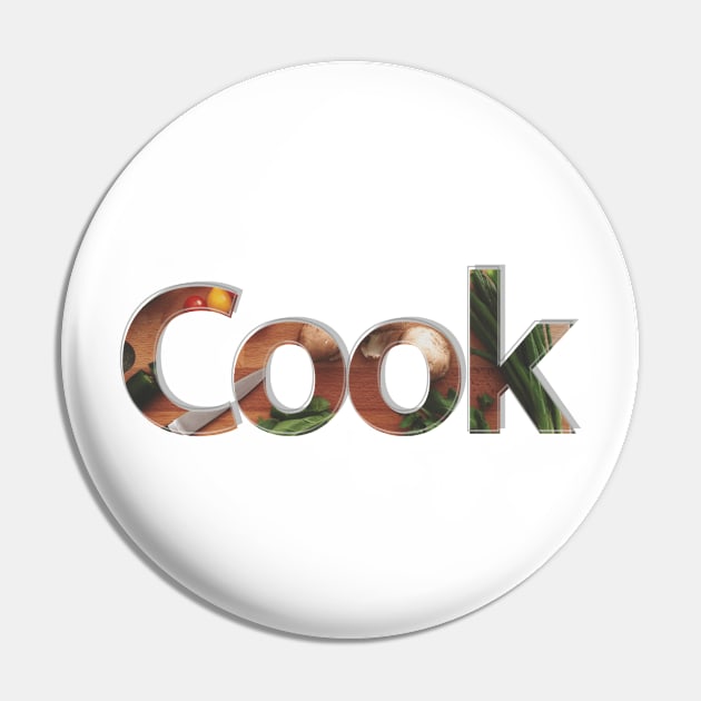 Cook Pin by afternoontees