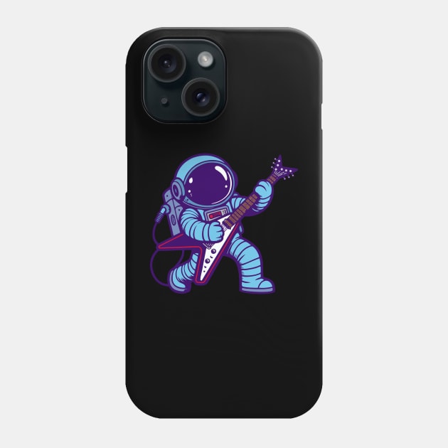 Space Rockin Phone Case by DavesTees