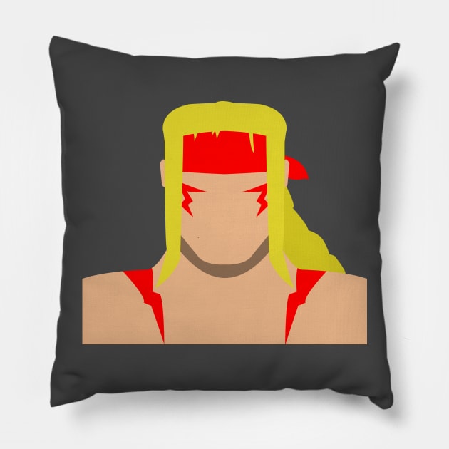 Alex Vector Pillow by MagicFlounder