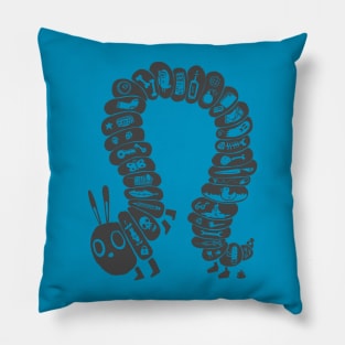 The Very Greedy Caterpillar Pillow