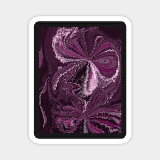 Purple Fantasy Pattern Magnet