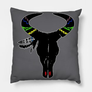 Animal Skull Pillow