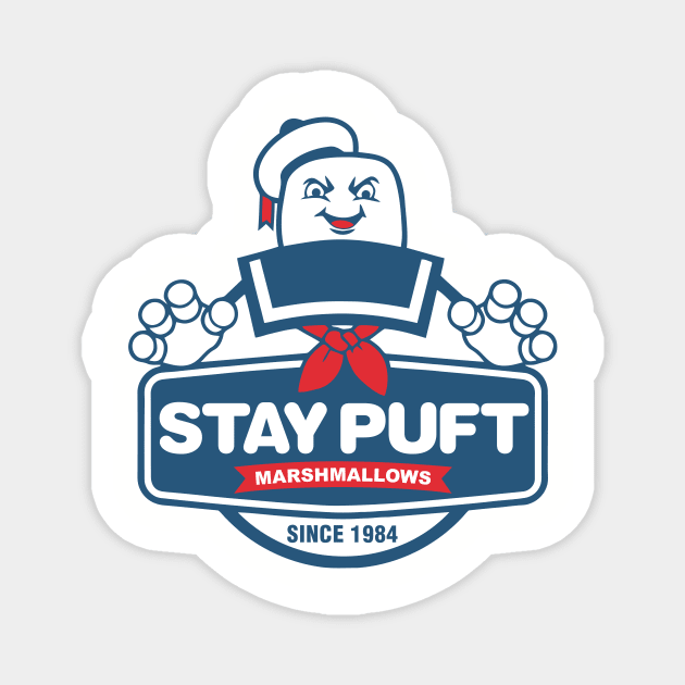 Stay Puft Marshmallows Fan Label Magnet by Vault Emporium