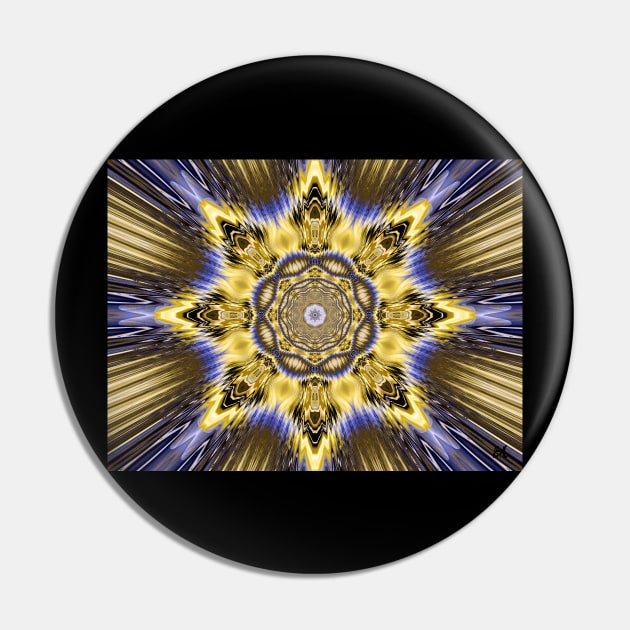 Mandala of Spiritual Freedom Pin by Edward L. Anderson 