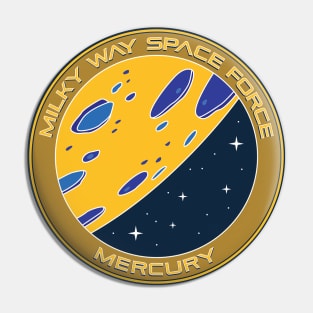 Milky Way Space Force Series - Mercury Pin