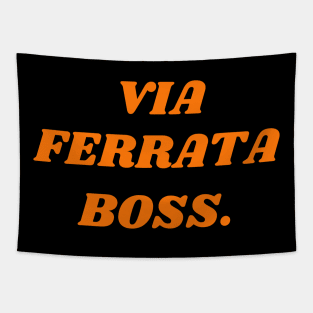 Via Ferrata Boss Tapestry