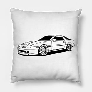 Mk3 legend black print Pillow